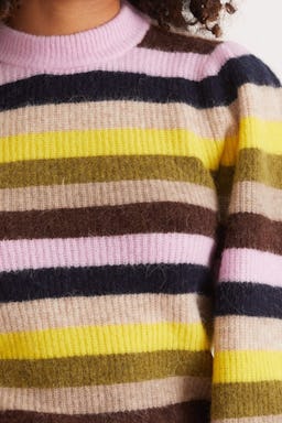 Soft Wool Knit in Multicolour: additional image