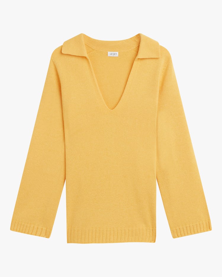 Zoe V-Neck Polo: image 1