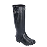 Cotswold Womens/Ladies Windsor Tall Wellington Boot (Black): image 1