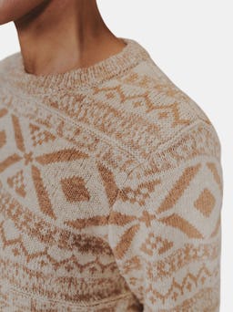 Koda Jacquard Sweater: additional image