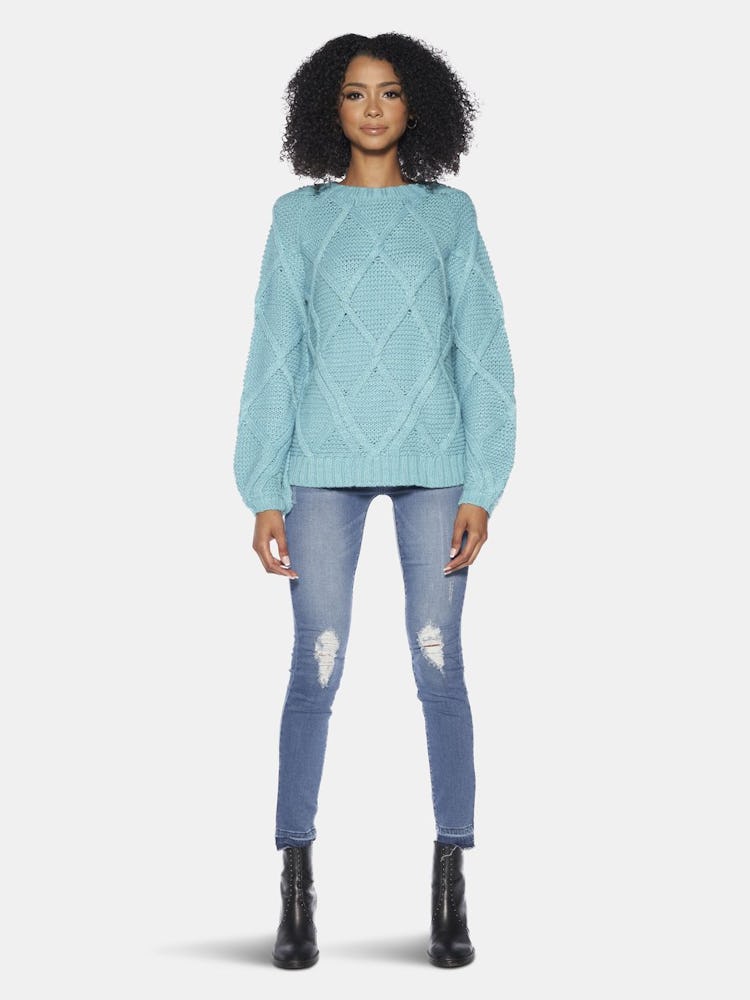 Cameron Cable Knit Sweater: additional image