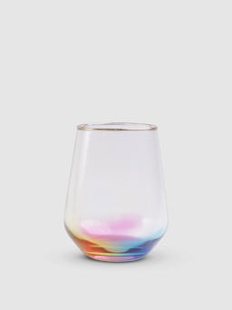 Rainbow Stemless Wine Glass: image 1