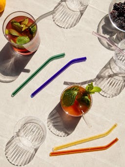 Glass Straws in Warm Set: additional image