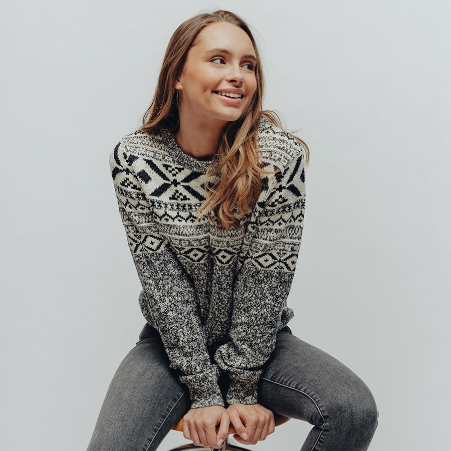 Koda Jacquard Sweater: image 1