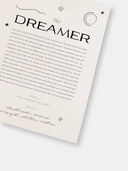 The Dreamer Art Print: additional image