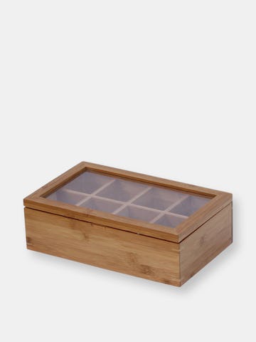 Oceanstar Bamboo Tea Box: image 1
