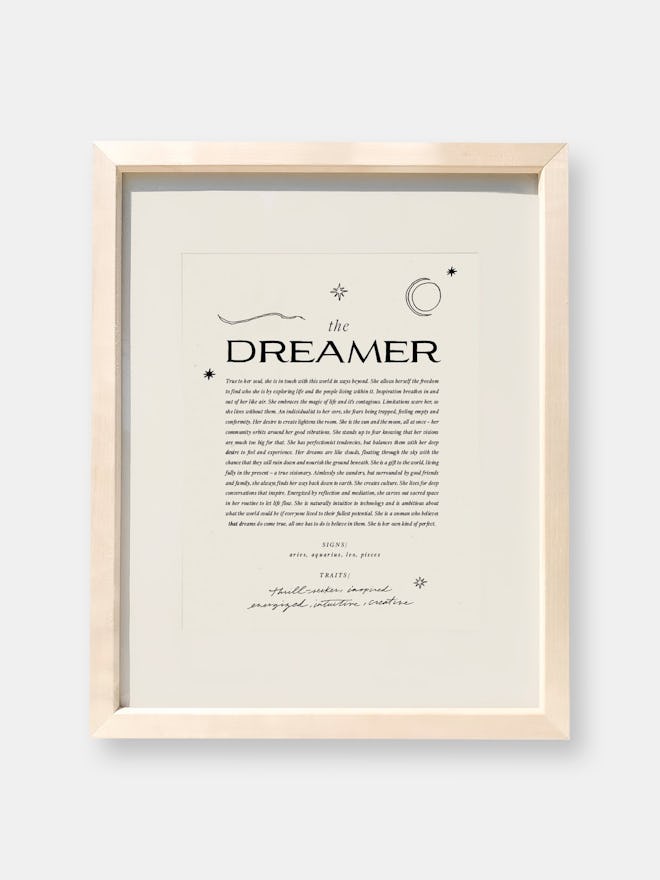 The Dreamer Art Print: image 1