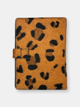 Not Just a Traveler's Wallet Leopard Hair Calf: image 1