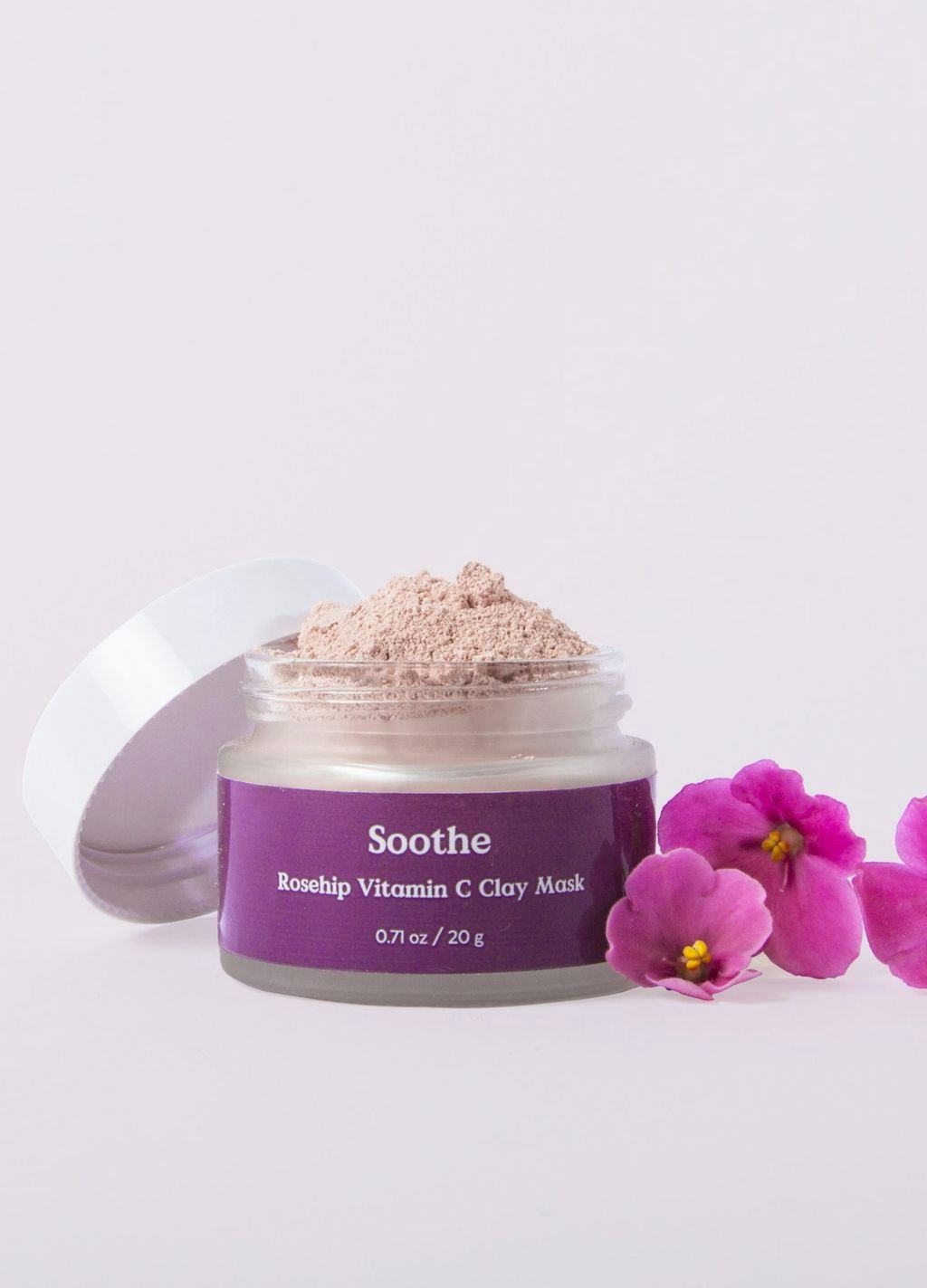Soothe Rosehip Vitamin C Clay Mask: image 1