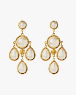 Pearl Chandelier Earrings: image 1