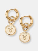 Zodiac Hoop Earrings: additional image