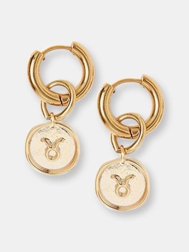 Zodiac Hoop Earrings: additional image