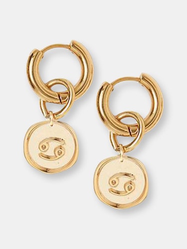 Zodiac Hoop Earrings: additional image