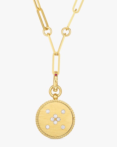 Aries Diamond Pendant Necklace: additional image