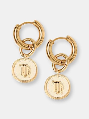 Zodiac Hoop Earrings: additional image