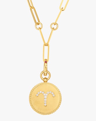 Aries Diamond Pendant Necklace: image 1