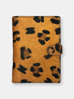 Not Just a Traveler's Wallet Leopard Hair Calf: additional image