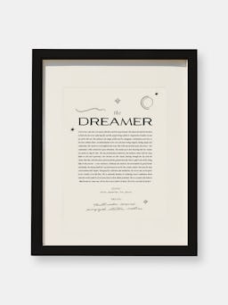 The Dreamer Art Print: additional image