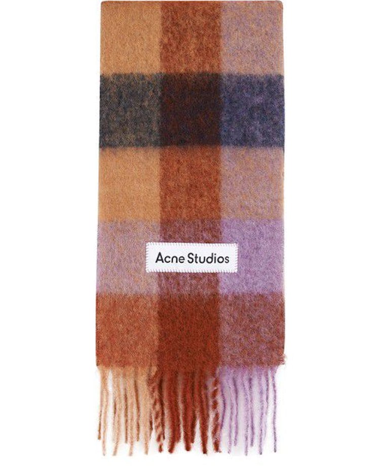 Vally Oversize wool blend scarf: image 1