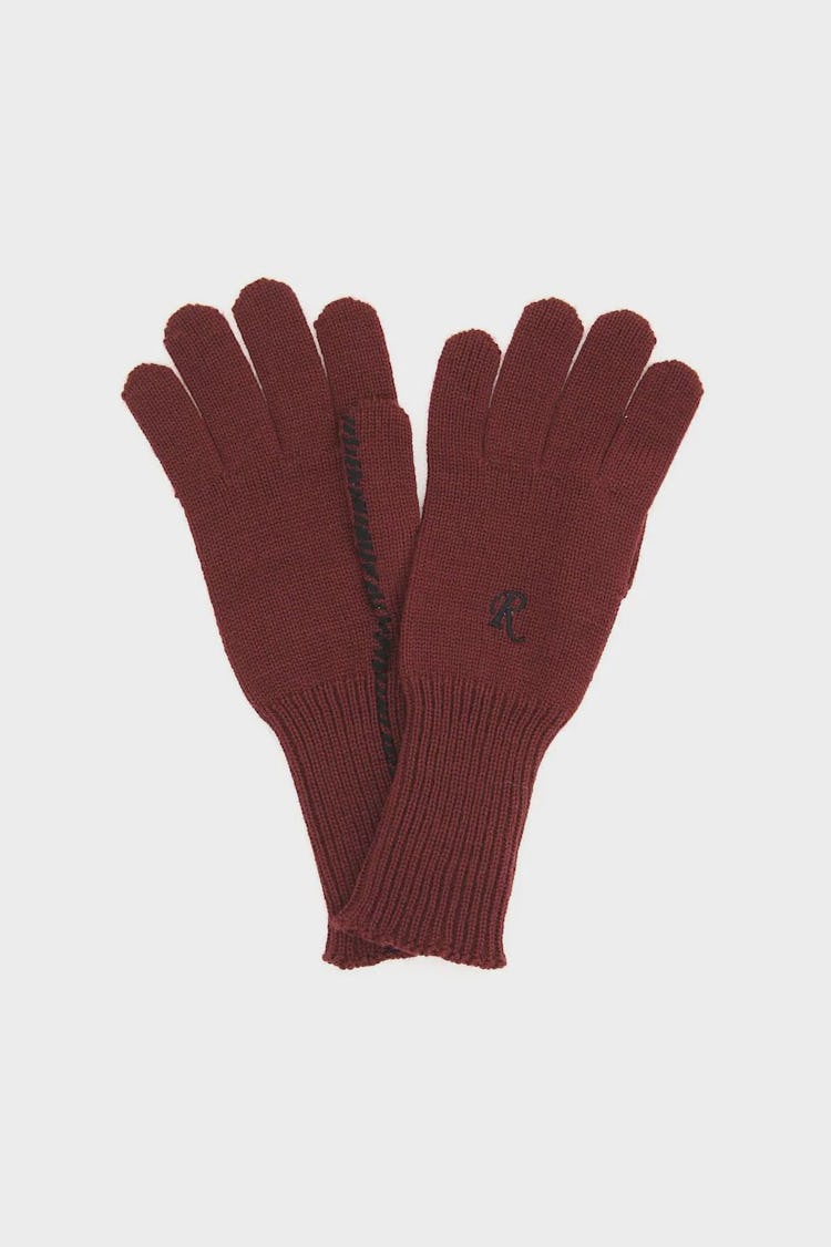 Raf Simons Wool Gloves I Love You: additional image