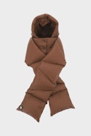 Bacon Padded Hoodie Scarf: image 1