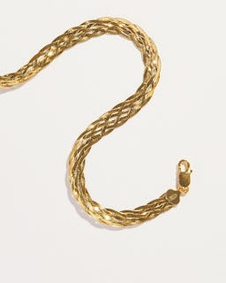 Braided Herringbone Thick Chain: additional image
