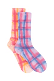 Collina Strada Tie-dye Organic Cotton Socks: image 1