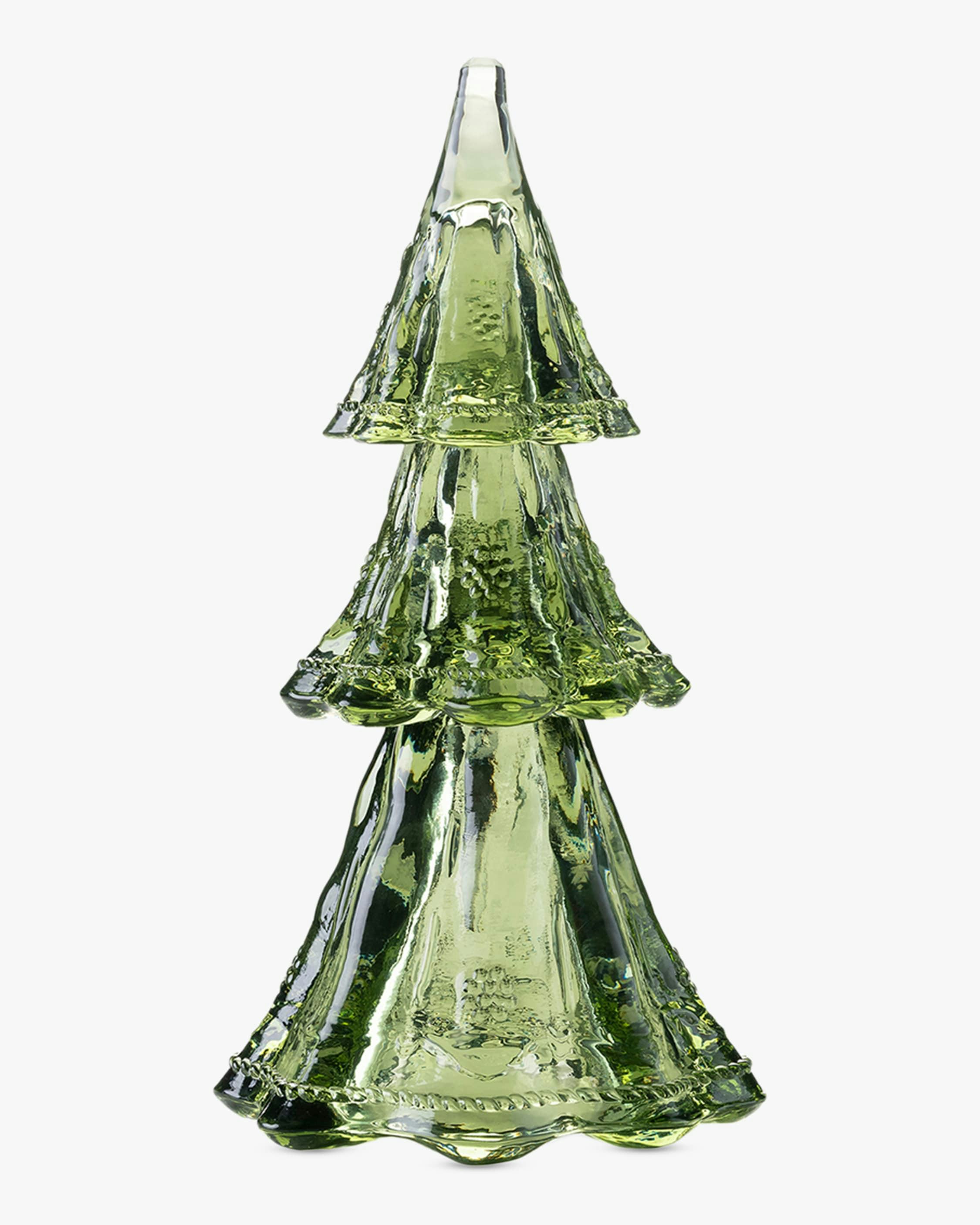 Berry & Thread Evergreen Stackable Glass Tree Set: image 1