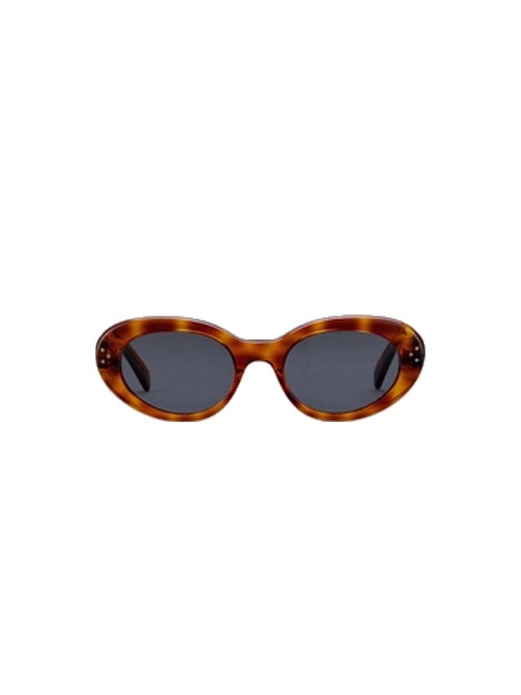 Oval Tortoise Sunglasses: image 1