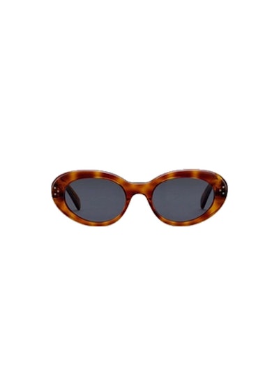 Oval Tortoise Sunglasses: image 1