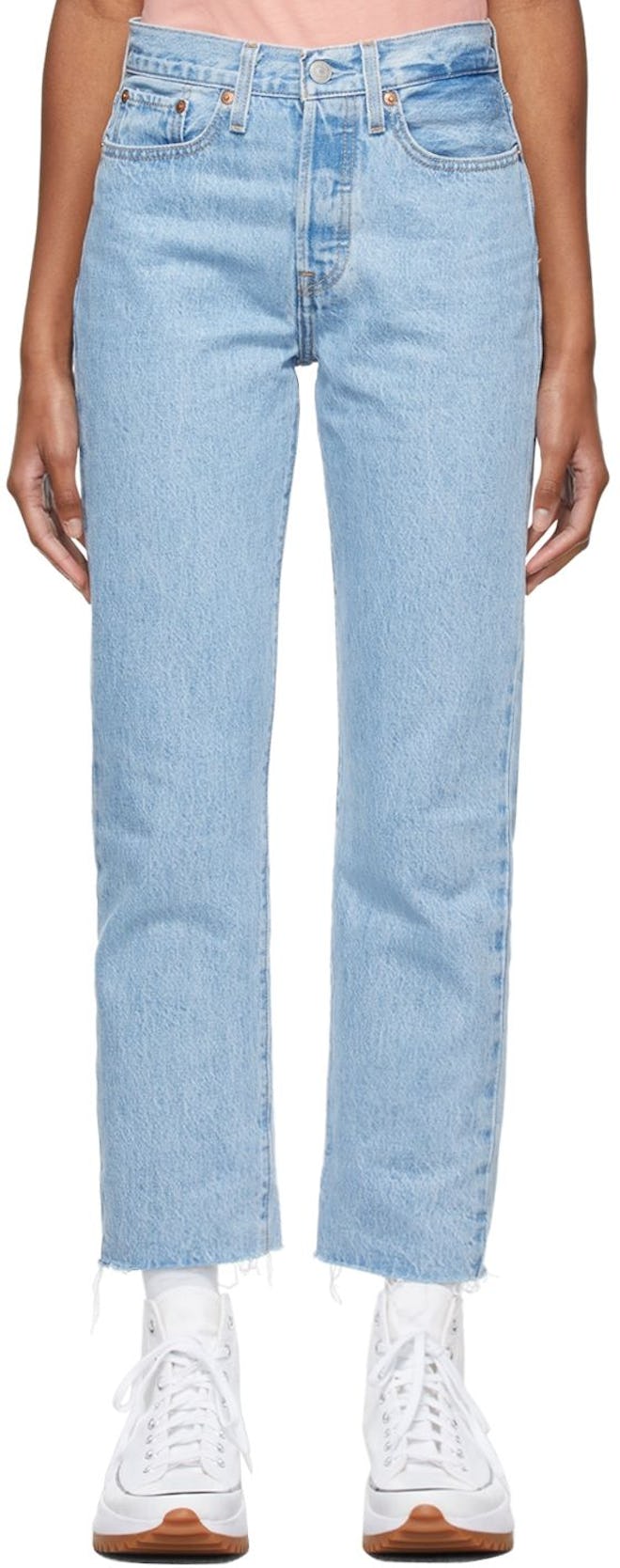 Wedgie Straight Jeans: image 1