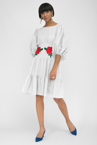 FANM MON SALDA Linen Knee Length Dress: image 1