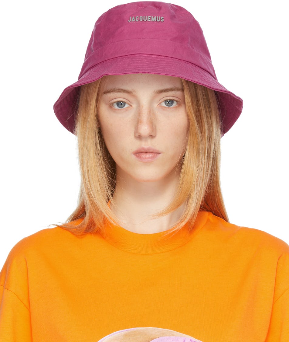 Purple La Montagne 'Le Bob Gadjo' Beach Hat: image 1