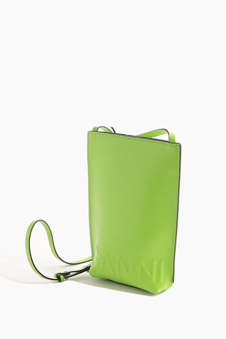 Banner Mini Crossbody in Flash Green: image 1