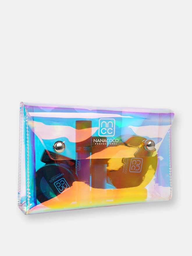 Nanacoco Pro Holographic Makeup Bag w/ Magnet: image 1