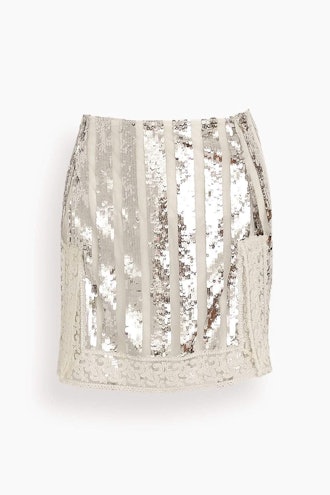 Lambada Skirt in Silver: image 1