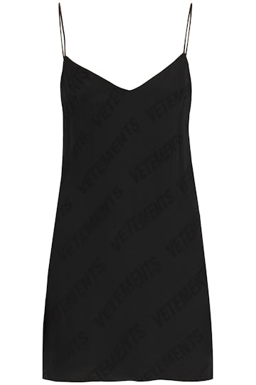 Vetements Monogram Slip Dress: image 1