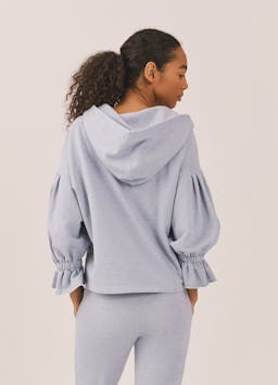 Sophia Lace-Up Hoodie: additional image