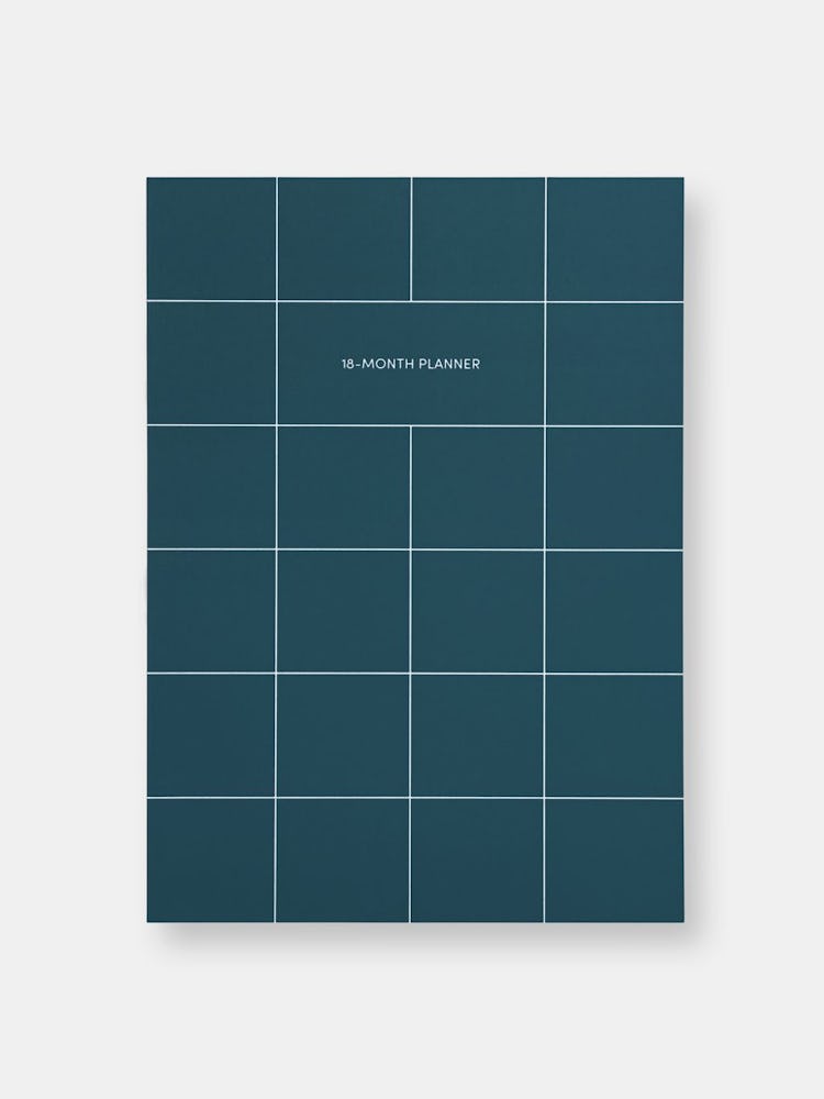 18-Month Planner in Teal: image 1