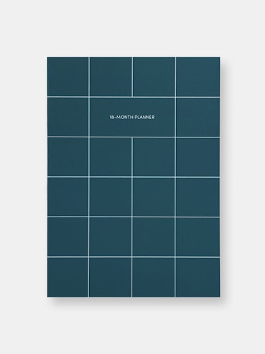 18-Month Planner in Teal: image 1