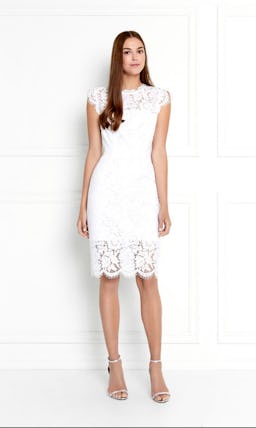 Suzette Lace Mini Dress: image 4