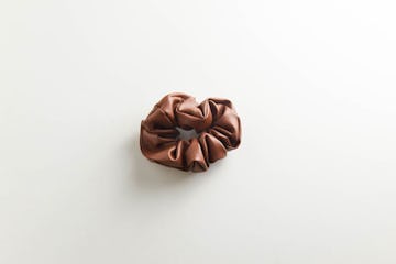 Luxe Vegan Leather Scrunchie: image 1