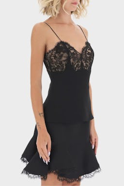 Alexander Mcqueen Top With Lace: image 1