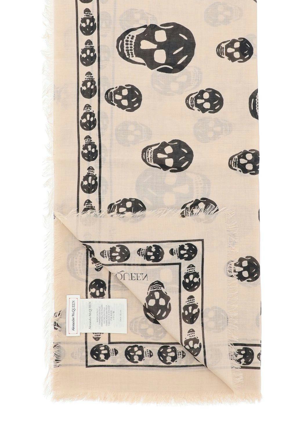 Alexander Mcqueen Skull Scarf: image 1