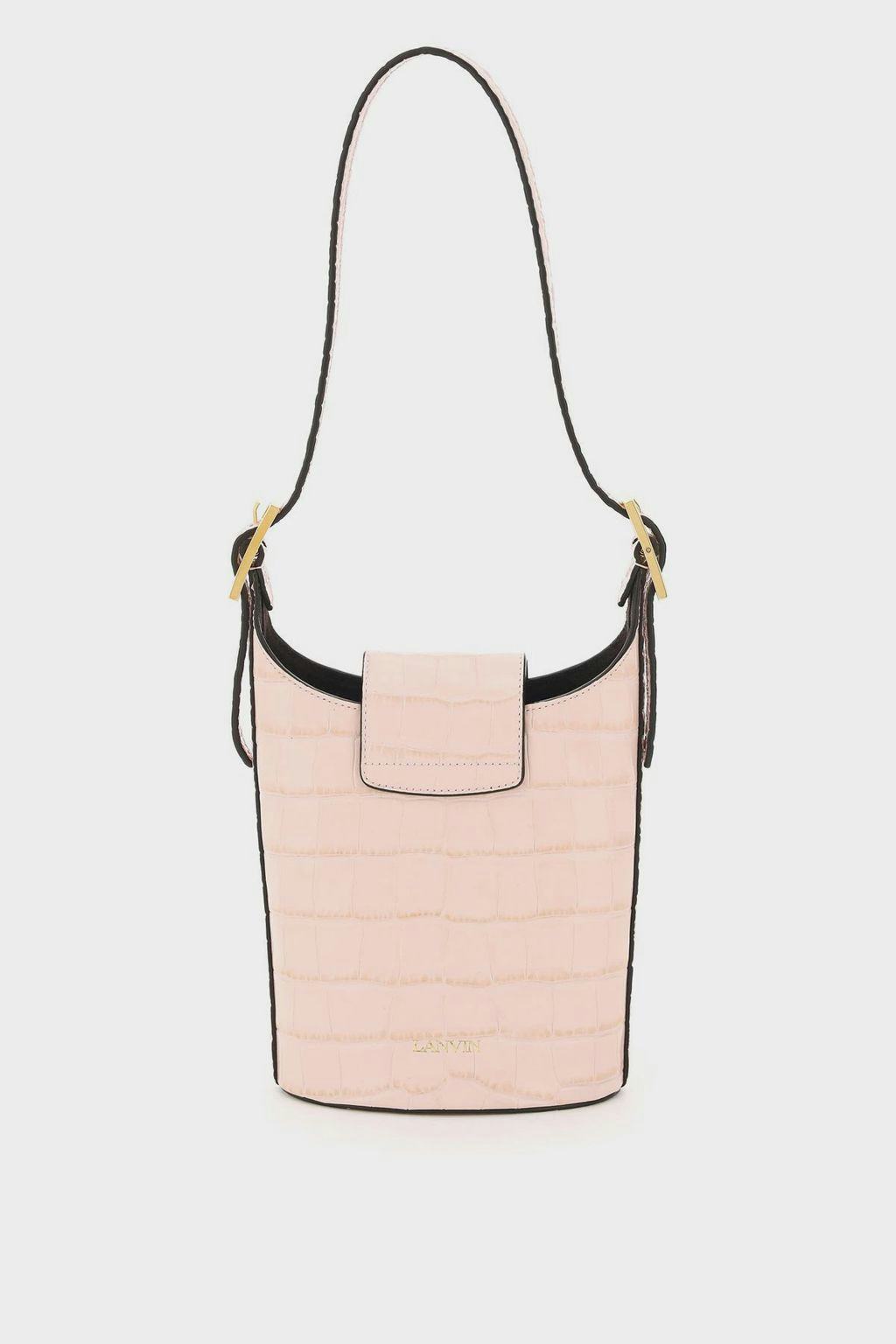 Lanvin Swan Small Bucket Bag: image 1