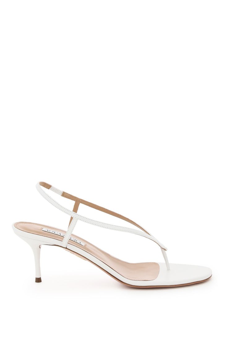 Aquazzura Divina Thong Sandals: image 1