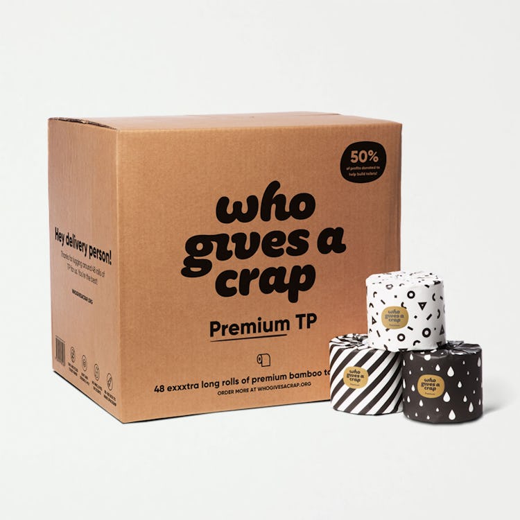 Premium 3-Ply - 100% Bamboo Toilet Paper - Double Length Rolls: image 1