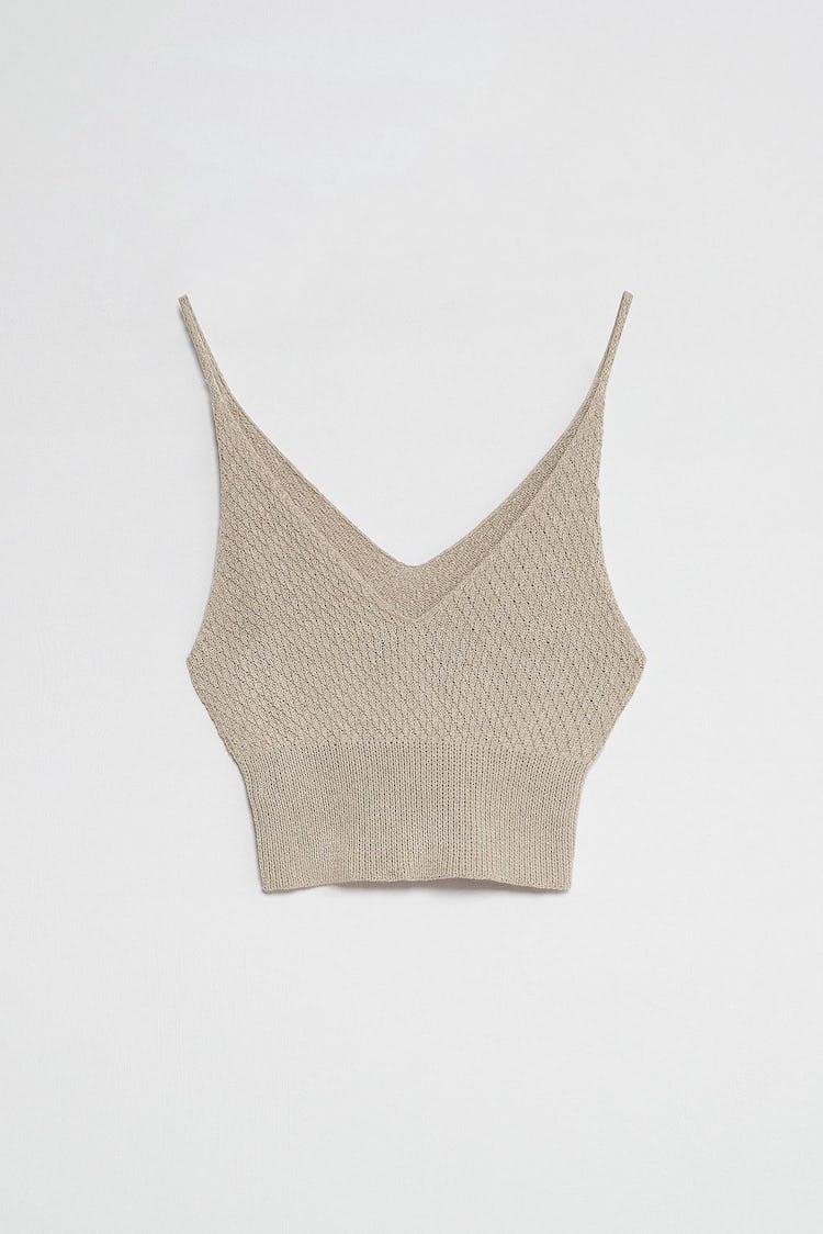 100% Recycled Seamless Knitted Singlet: image 1