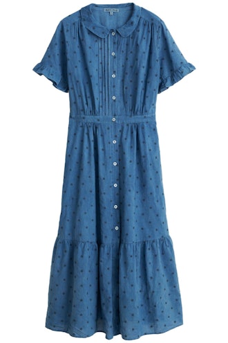 Daisy Field Dress in Indigo: image 1