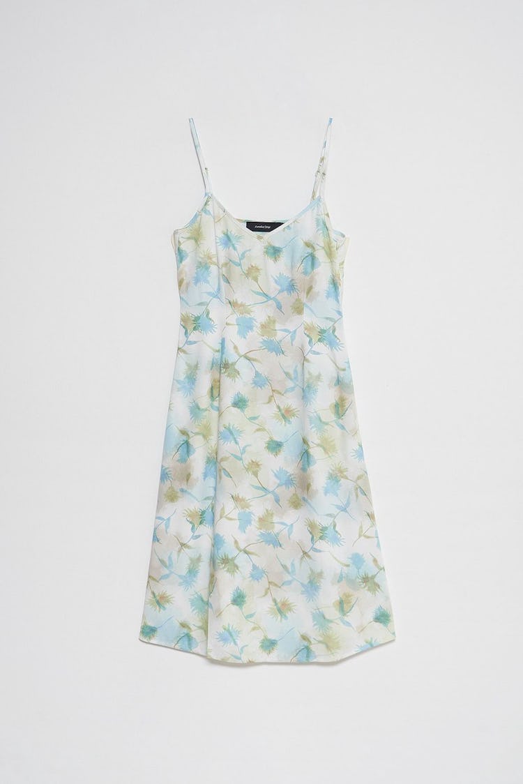 Spaghetti Strap Midi Dress: image 1